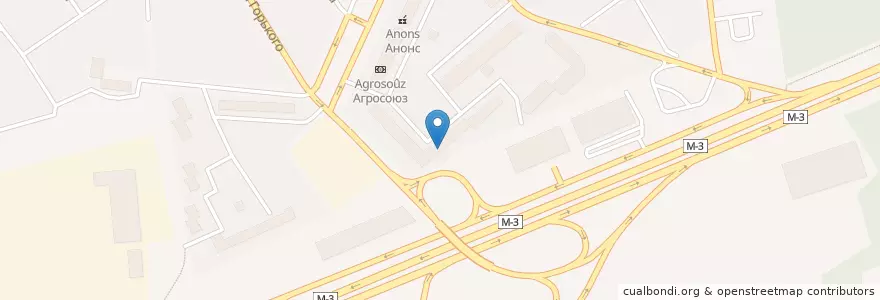 Mapa de ubicacion de Инвитро en Rusland, Centraal Federaal District, Oblast Moskou, Наро-Фоминский Городской Округ.