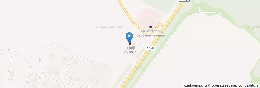 Mapa de ubicacion de Лукойл en 俄罗斯/俄羅斯, Центральный Федеральный Округ, 莫斯科州, Городской Округ Ступино.