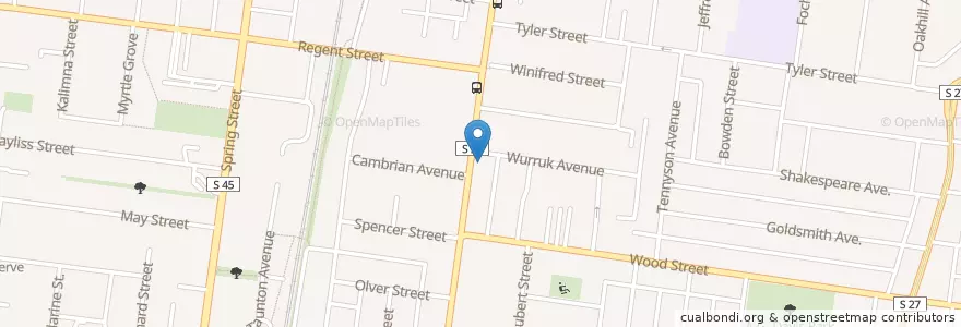 Mapa de ubicacion de Europcar en Australien, Victoria, City Of Darebin.