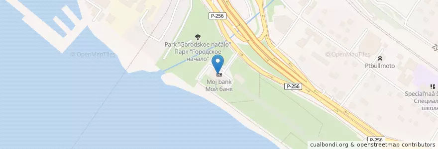 Mapa de ubicacion de Мой банк en روسیه, Сибирский Федеральный Округ, استان نووسیبیرسک, Городской Округ Новосибирск.