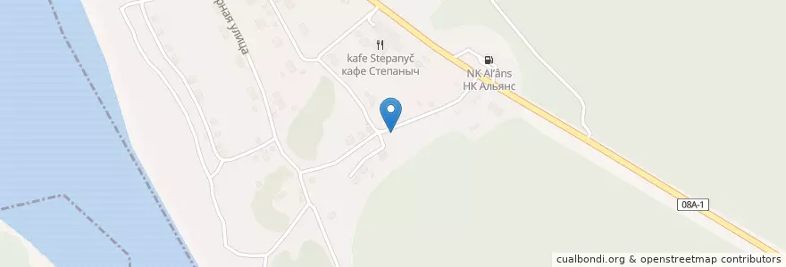 Mapa de ubicacion de сельское поселение Село Маяк en Rússia, Distrito Federal Oriental, Krai De Khabarovsk, Нанайский Район, Сельское Поселение Село Маяк.