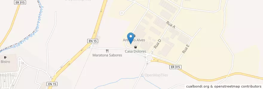 Mapa de ubicacion de Mira Papel en 葡萄牙, 北部大區, Bragança, Terras De Trás-Os-Montes, Mirandela, Mirandela.