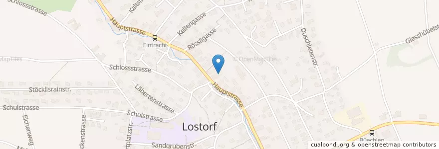 Mapa de ubicacion de Sonne en Suisse, Soleure, Amtei Olten-Gösgen, Bezirk Gösgen, Lostorf.