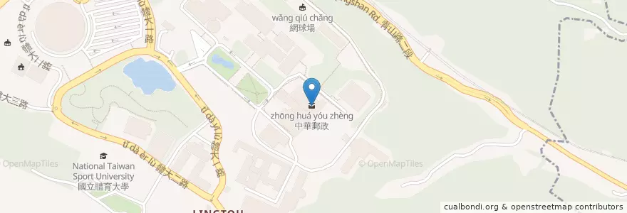Mapa de ubicacion de 保健中心 en 타이완, 타오위안 시, 구이산 구.