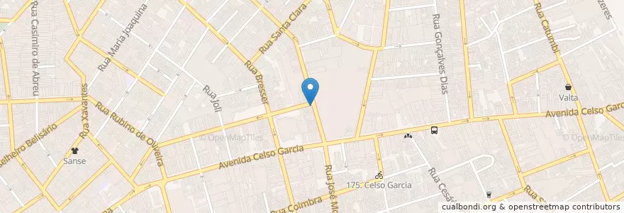 Mapa de ubicacion de Restaurante e Cafeteria Skina do Templo en Brasilien, Südosten, São Paulo, Região Geográfica Intermediária De São Paulo, Região Metropolitana De São Paulo, Região Imediata De São Paulo, São Paulo.