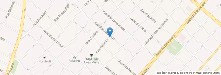 Mapa de ubicacion de Atelier Hideko Honma en 브라질, 남동지방, 상파울루, Região Geográfica Intermediária De São Paulo, Região Metropolitana De São Paulo, Região Imediata De São Paulo, 상파울루.