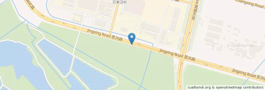 Mapa de ubicacion de 临江种植园 en China, 南通市, 崇川区, 江海街道.