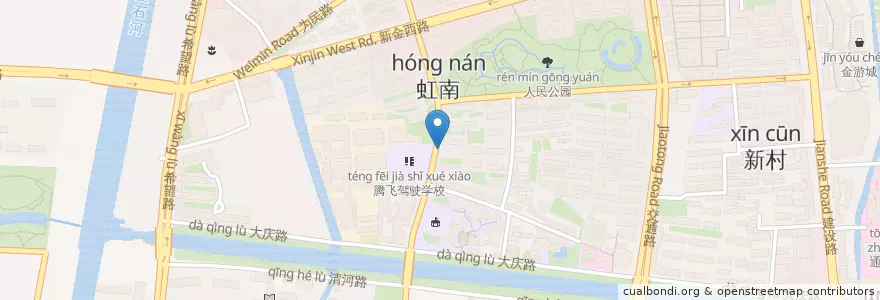 Mapa de ubicacion de 世纪花苑 en چین, 南通市, 通州区, 金沙街道.