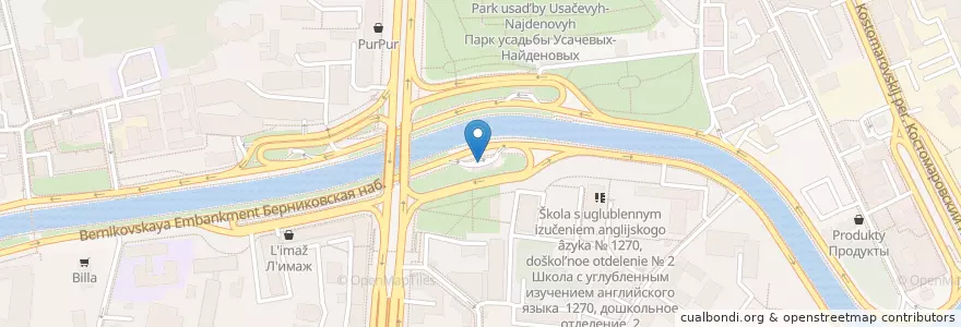 Mapa de ubicacion de ЕКА en Russland, Föderationskreis Zentralrussland, Moskau, Zentraler Verwaltungsbezirk, Таганский Район.