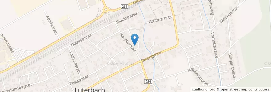 Mapa de ubicacion de Rössli en 스위스, Solothurn, Amtei Bucheggberg-Wasseramt, Bezirk Wasseramt, Luterbach.