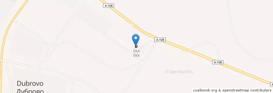 Mapa de ubicacion de ЕКА en Rusia, Центральный Федеральный Округ, Московская Область, Дмитровский Городской Округ.