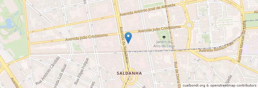 Mapa de ubicacion de SUSHI KIYOMI - Restaurante Asiático en Portugal, Área Metropolitana De Lisboa, Lisboa, Grande Lisboa, Lisboa, Avenidas Novas.