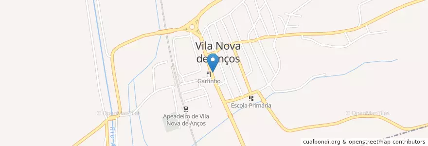Mapa de ubicacion de Pasteleria Anços Doce en Portugal, Centro, Baixo Mondego, Coímbra, Soure, Vila Nova De Anços.