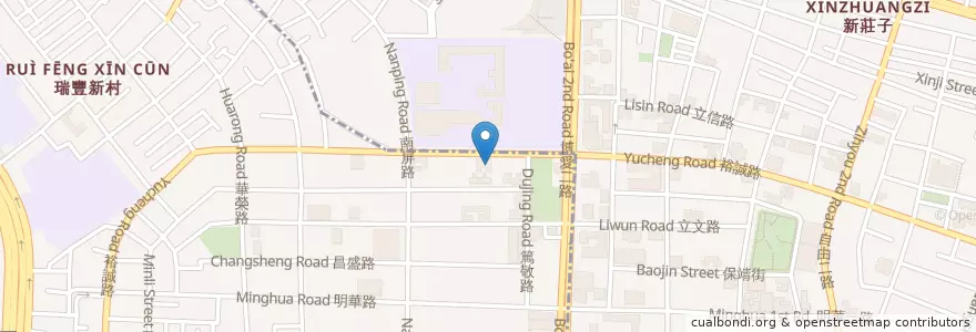 Mapa de ubicacion de 好聚所 en 타이완, 가오슝시, 구산 구, 쭤잉구.