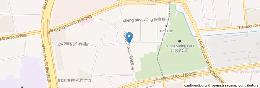 Mapa de ubicacion de Jasmine en Cina, Shandong, 济南市, 市中区, 泺源街道.