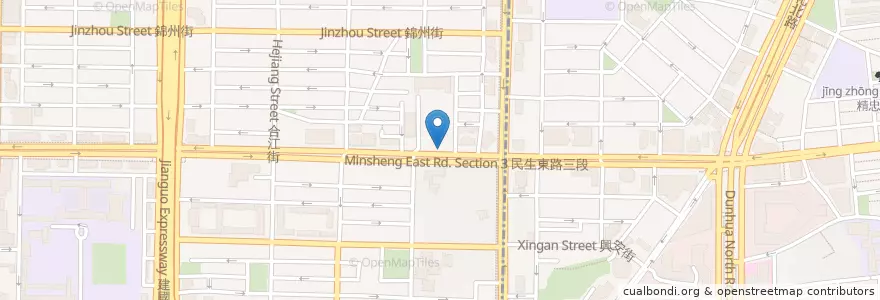 Mapa de ubicacion de 國立臺北大學(臺北校區) en 台湾, 新北市, 台北市, 松山区.