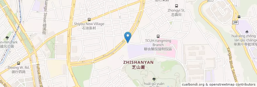 Mapa de ubicacion de 雨農國小 en Tayvan, 新北市, Taipei, 士林區.