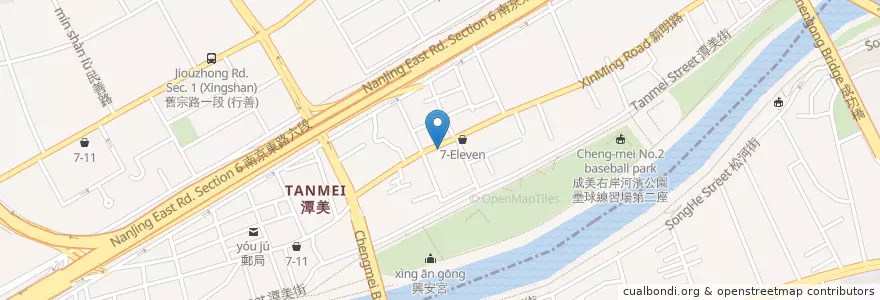Mapa de ubicacion de 新明路321巷口 en 타이완, 신베이 시, 타이베이시, 네이후 구.