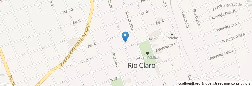 Mapa de ubicacion de Jack Brown en Бразилия, Юго-Восточный Регион, Сан-Паулу, Região Geográfica Intermediária De Campinas, Região Imediata De Rio Claro, Rio Claro.