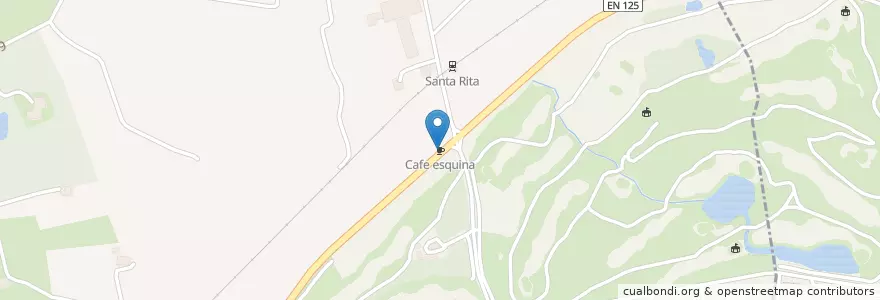 Mapa de ubicacion de Café esquina en Португалия, Алгарве, Алгарви, Faro, Tavira, Conceição E Cabanas De Tavira.