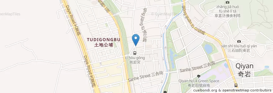 Mapa de ubicacion de 祐民聯合診所 en Tayvan, 新北市, Taipei, 北投區.