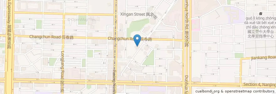 Mapa de ubicacion de 卓莉手工釀啤酒泰食餐廳 en Taïwan, Nouveau Taipei, Taipei, District De Songshan.