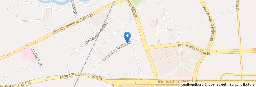 Mapa de ubicacion de McDonald's en China, Guangxi, 南宁市 / Nanning.
