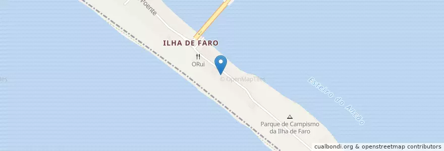 Mapa de ubicacion de Wax en ポルトガル, Algarve, Algarve, Faro, Montenegro.