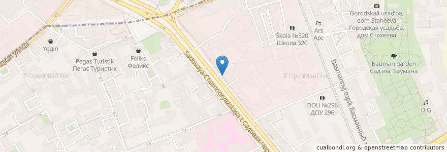 Mapa de ubicacion de Абсолют Банк en Russland, Föderationskreis Zentralrussland, Moskau, Zentraler Verwaltungsbezirk, Rajon Basmanny, Красносельский Район.