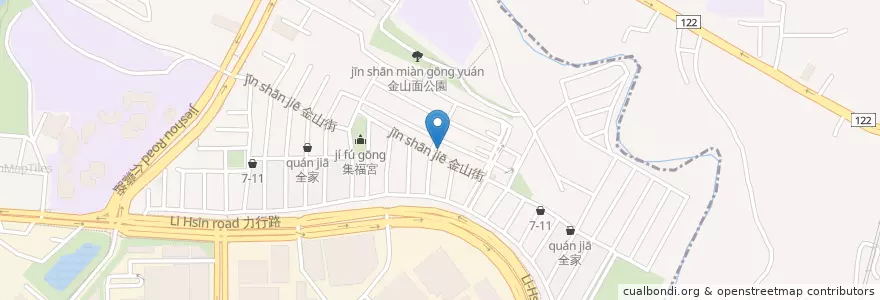 Mapa de ubicacion de 六味町食堂 en 臺灣, 臺灣省, 新竹市, 東區.