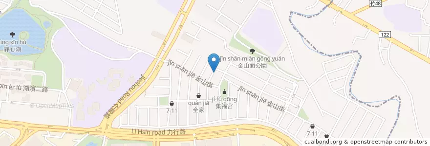 Mapa de ubicacion de 串門子 en 臺灣, 臺灣省, 新竹市, 東區.