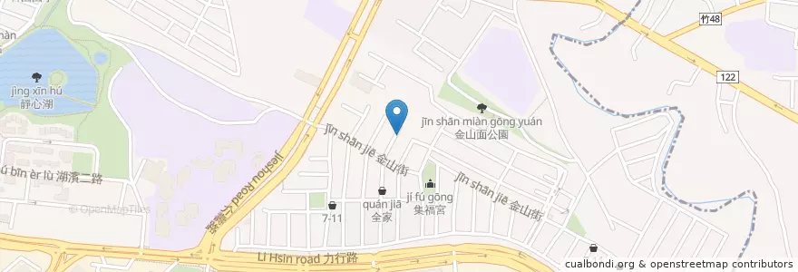 Mapa de ubicacion de 寧居酒屋 en 台湾, 台湾省, 新竹市, 東区.