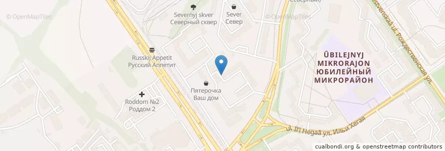 Mapa de ubicacion de Стаматалогия en Rusia, Distrito Federal Central, Óblast De Bélgorod, Старооскольский Городской Округ.