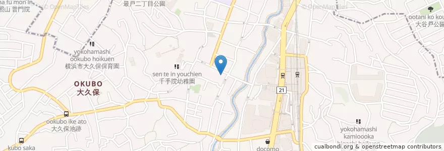 Mapa de ubicacion de Bistro Bottuto en Japonya, 神奈川県, 横浜市, 港南区.