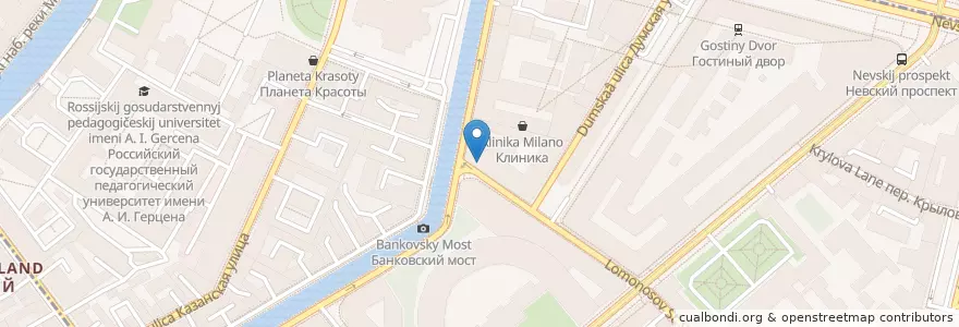 Mapa de ubicacion de Resident en Russia, Northwestern Federal District, Leningrad Oblast, Saint Petersburg, Центральный Район, Округ № 78.