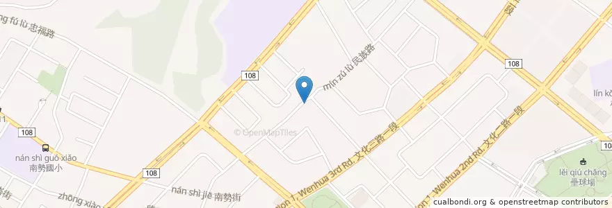 Mapa de ubicacion de Lide Park en Taiwan, New Taipei, Linkou District.