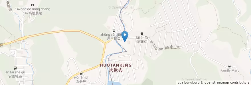 Mapa de ubicacion de 忠山市民活動中心 en تایوان, 新北市, تایپه.