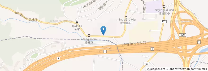 Mapa de ubicacion de 貿商國宅 en 臺灣, 新北市.
