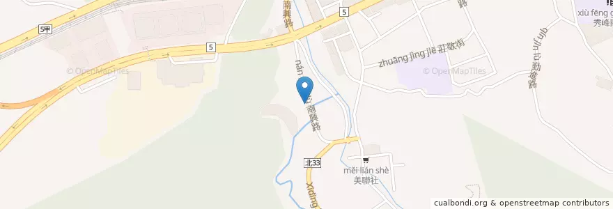 Mapa de ubicacion de 南興公園 en 臺灣, 新北市, 汐止區.
