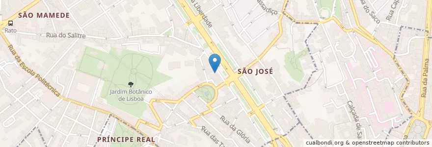 Mapa de ubicacion de AdLib en ポルトガル, Área Metropolitana De Lisboa, Lisboa, Grande Lisboa, リスボン, Santo António.