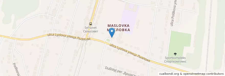 Mapa de ubicacion de МБУ "Реальная школа" en Russia, Distretto Federale Centrale, Oblast' Di Voronež, Городской Округ Воронеж.