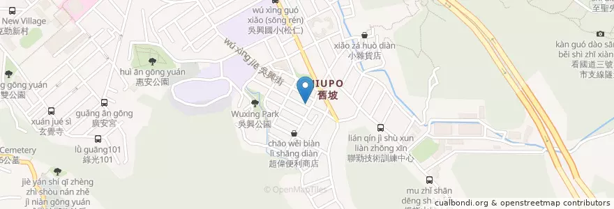 Mapa de ubicacion de 八方雲集 en 臺灣, 新北市, 臺北市, 信義區.