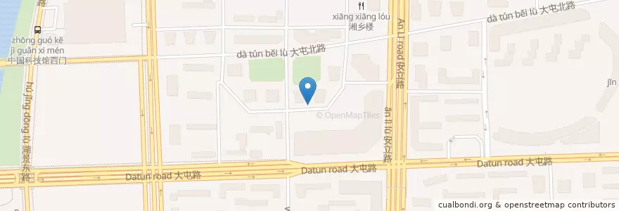Mapa de ubicacion de 中国邮政储蓄银行 en چین, پکن, هبئی, 朝阳区 / Chaoyang.