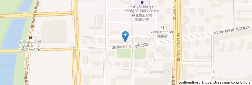 Mapa de ubicacion de 雅兰轩中餐厅 en China, Beijing, Hebei, 朝阳区 / Chaoyang.