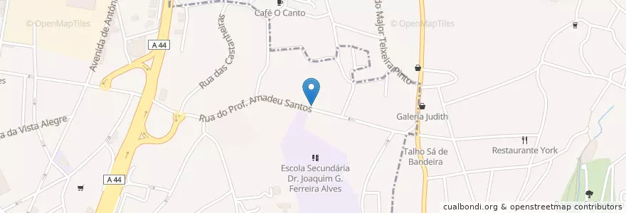 Mapa de ubicacion de Escola Jasmim - Ensino Infantil e Básico en Portugal, Norte, Porto, Área Metropolitana Do Porto, Vila Nova De Gaia, Gulpilhares E Valadares, Mafamude E Vilar Do Paraíso.