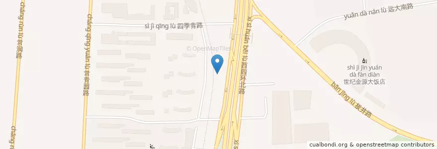 Mapa de ubicacion de barbecue en Китай, Пекин, Хэбэй, 海淀区.
