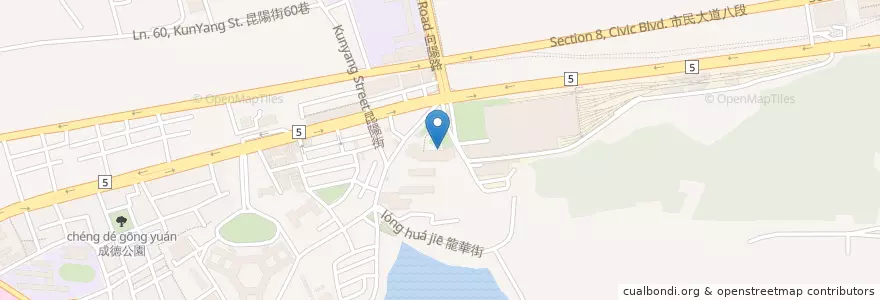 Mapa de ubicacion de 衛福小棧 en 臺灣, 新北市, 臺北市, 南港區.