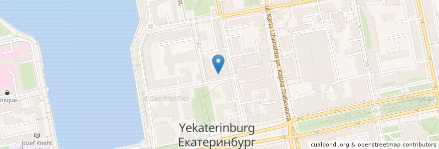 Mapa de ubicacion de Дудки en Rusia, Уральский Федеральный Округ, Свердловская Область, Городской Округ Екатеринбург.