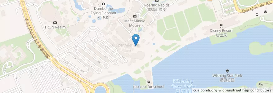 Mapa de ubicacion de 面包新语 BreadTalk en Cina, Shanghai, Pudong.