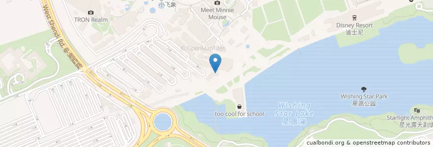 Mapa de ubicacion de Starbucks en Cina, Shanghai, Pudong.